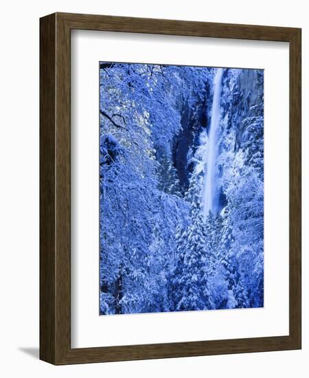 Bridal Vel Falls, Yosemite National Park, California, USA-Scott Smith-Framed Photographic Print