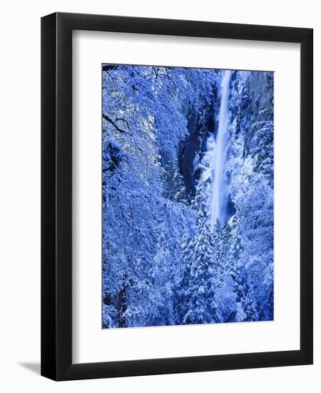 Bridal Vel Falls, Yosemite National Park, California, USA-Scott Smith-Framed Photographic Print