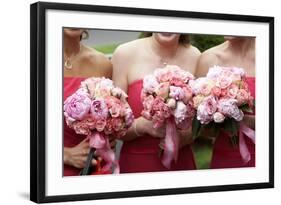 Bridal Wedding Flowers and Bouquets-mrorange002-Framed Photographic Print