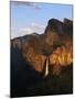 Bridalveil Fall with Cathedral Rocks, Yosemite National Park, California, USA-Adam Jones-Mounted Photographic Print