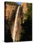 Bridalveil Fall, Yosemite National Park, California, USA-David Tomlinson-Stretched Canvas