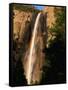 Bridalveil Fall, Yosemite National Park, California, USA-David Tomlinson-Framed Stretched Canvas