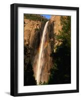 Bridalveil Fall, Yosemite National Park, California, USA-David Tomlinson-Framed Photographic Print