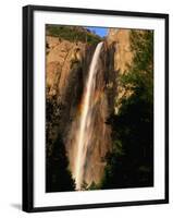 Bridalveil Fall, Yosemite National Park, California, USA-David Tomlinson-Framed Photographic Print