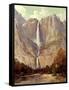 Bridalveil Fall, Yosemite-Thomas Hill-Framed Stretched Canvas