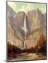 Bridalveil Fall, Yosemite-Thomas Hill-Mounted Giclee Print