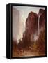 Bridalveil Falls-Thomas Hill-Framed Stretched Canvas