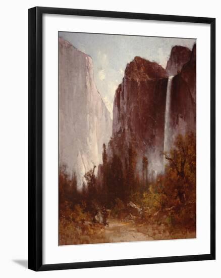 Bridalveil Falls-Thomas Hill-Framed Art Print