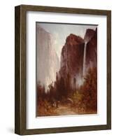 Bridalveil Falls-Thomas Hill-Framed Art Print