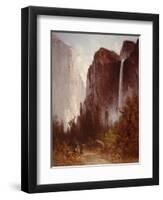 Bridalveil Falls-Thomas Hill-Framed Art Print