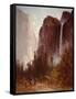 Bridalveil Falls-Thomas Hill-Framed Stretched Canvas