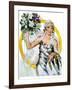 "Bride and Bouquet,"October 13, 1928-Ellen Pyle-Framed Giclee Print