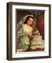 Bride and Cake, 1946-null-Framed Giclee Print