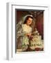 Bride and Cake, 1946-null-Framed Giclee Print