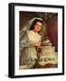 Bride and Cake, 1946-null-Framed Giclee Print