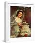 Bride and Cake, 1946-null-Framed Giclee Print