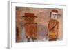 Bride and Groom in Autumn of Life-Paul Klee-Framed Giclee Print