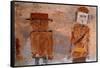 Bride and Groom in Autumn of Life-Paul Klee-Framed Stretched Canvas