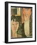 Bride and Groom (The Couple), 1915-16-Amedeo Modigliani-Framed Giclee Print