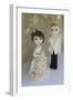 Bride and Groom Winter 2014 Bokeh-null-Framed Photographic Print