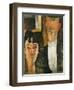 Bride and Groom-Amedeo Modigliani-Framed Giclee Print