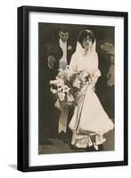 Bride and Groom-Eduard Thony-Framed Art Print