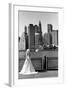 Bride in Dumbo NYC-null-Framed Photo