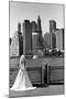 Bride in Dumbo NYC-null-Mounted Photo