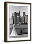 Bride in Dumbo NYC-null-Framed Photo