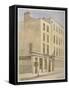 Bride Lane, City of London, 1851-Thomas Colman Dibdin-Framed Stretched Canvas