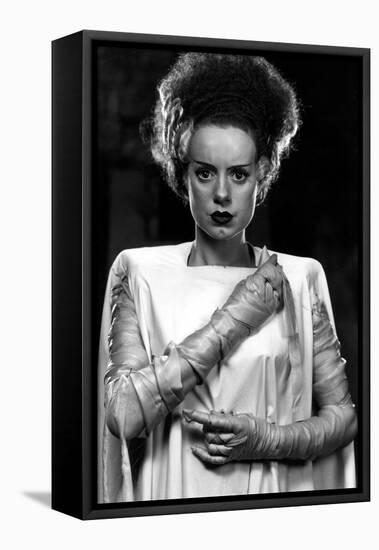 Bride of Frankenstein, Elsa Lanchester, 1935-null-Framed Stretched Canvas