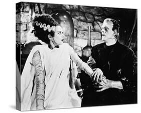 Bride of Frankenstein-null-Stretched Canvas
