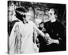 Bride of Frankenstein-null-Stretched Canvas