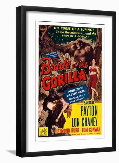 Bride of the Gorilla-null-Framed Art Print