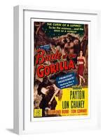 Bride of the Gorilla-null-Framed Art Print