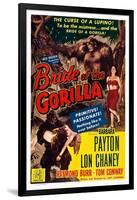 Bride of the Gorilla-null-Framed Art Print