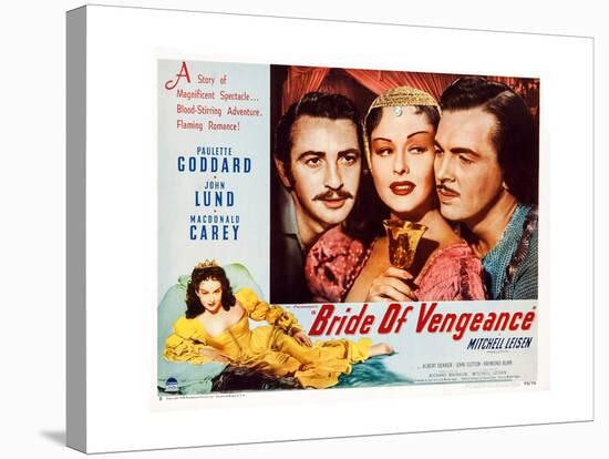 Bride of Vengeance, 1949-null-Stretched Canvas