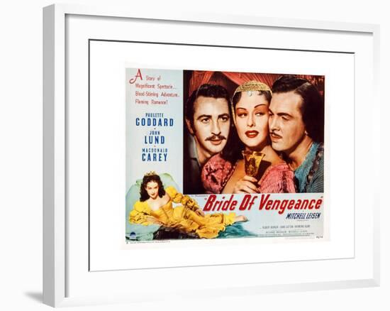 Bride of Vengeance, 1949-null-Framed Art Print