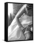 Bride Pulling Up Garter-Abraham Nowitz-Framed Stretched Canvas