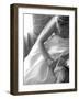 Bride Pulling Up Garter-Abraham Nowitz-Framed Photographic Print