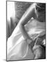 Bride Pulling Up Garter-Abraham Nowitz-Mounted Photographic Print