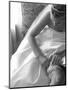 Bride Pulling Up Garter-Abraham Nowitz-Mounted Photographic Print