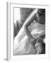 Bride Pulling Up Garter-Abraham Nowitz-Framed Photographic Print