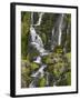 Bride's Veil Waterfall, Isle of Skye, Scotland-David Wall-Framed Photographic Print