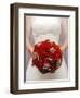 Bride with bridal bouquet-null-Framed Photographic Print