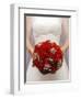 Bride with bridal bouquet-null-Framed Photographic Print