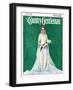 "Bride with Calla Lilies," Country Gentleman Cover, June 1, 1931-McClelland Barclay-Framed Giclee Print