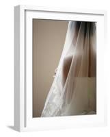 Bride with Veil-Tanya Zouev-Framed Photographic Print