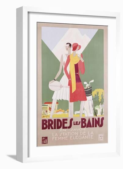 Brides Les Bains, 1929-Leon Benigni-Framed Giclee Print