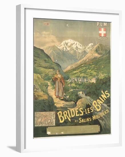 Brides-les-Bains et Salins-Moutiers-null-Framed Giclee Print